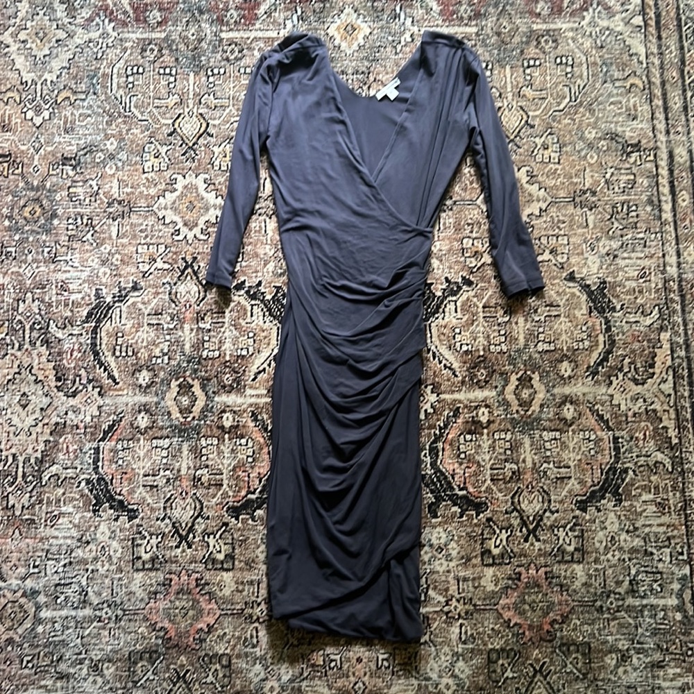 James Perse dress size 2 in purple grey tone like new